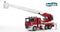 Bruder Scania R-Serie Brandweerwagen met Waterpomp - Speelgoedauto