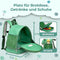 REISERACKER Kinderrugtas Adventure - Waterdicht en veilig - Ergonomisch en lichtgewicht - Groen