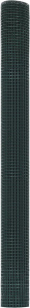 vidaXL - Gelast - Draadhek - Groen - 1,6x10 - m - Staal