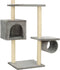 vidaXL - Kattenkrabpaal - met - sisal - krabpalen - 260 - cm - beige