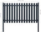 vidaXL - Schuttingpaneel - 174,5x125 - cm - gepoedercoat - staal - antraciet