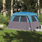 vidaXL - Gezinstent - 6-persoons - waterdicht - blauw
