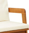 vidaXL - Tuinbank - met - Kussens - 115x65x71 - cm - Massief - Acaciahout