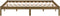 vidaXL - Bedframe - massief - hout - honingbruin - 120x190 - cm