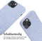 iMoshion Hoesje Geschikt voor iPhone 13 Hoesje Met Koord - iMoshion Siliconen design hoesje met koord - Meerkleurig / Butterfly