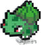 Mattel Pokémon MEGA Construction Set Bulbasaur Pixel Art Construction kits