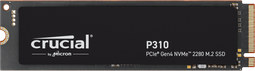 Crucial P310 - M.2 2280 SSD - 1TB PCIe 4.0 NVMe - Zwart
