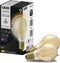 Calex Slimme Lamp - Wifi LED Filament Verlichting - Dimbaar - Warm Wit licht - Goud (2 stuks)