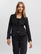 VERO MODA VMJULIA LS BLAZER - Dames Blazer - Aangesloten met knoopsluiting - Zwart