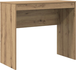 vidaXL - Bureau - Artisan - Eiken - 90x40x76 - cm - Geengineerd - Hout