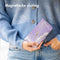 iMoshion Hoesje Geschikt voor Samsung Galaxy A32 (5G) Hoesje Met Pasjeshouder - iMoshion Design Bookcase smartphone - Paars / Purple Marble