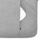Lunso - Stijlvolle zachte neopreen sleeve hoes 13 inch - Lichtgrijs