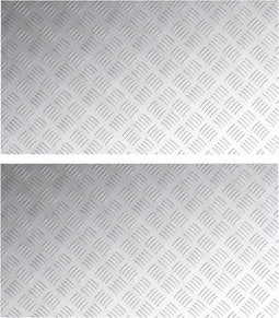 vidaXL - Antislip - Aluminium - Checkerplaten - 2 - stuks - 90x50 - cm