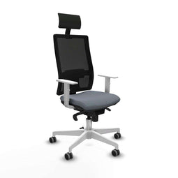 Bureaustoel met hoofdsteun Piqueras y Crespo 4B026G1 Grijs