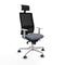 Bureaustoel met hoofdsteun Piqueras y Crespo 4B026G1 Grijs