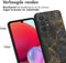 iMoshion Hoesje Geschikt voor Samsung Galaxy A33 Hoesje Siliconen - iMoshion Design hoesje - Zwart / Black Marble
