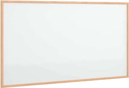 vidaXL - Magnetisch - whiteboard - met - massief - grenenhouten - frame - 100x55 - cm