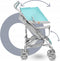 Lionelo Elia - Buggy - Lichte 7kg en Duurzame Kinderwagen - Verstelbare rugleuning - Turquoise
