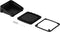 Bopla BoPad BOP 1212 P-9005-SET Consolebehuizing (l x b x h) 122 x 118 x 57.60 mm ABS Zwart (RAL 9005) 1 stuk(s)