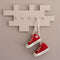 TETROMINO Kapstok - Modulaire wandkapstok - Speelse Tetris inspiratie - Silky Taupe