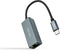 Nanocable 10.03.0406 - USB-C naar Gigabit Ethernet Converter - 10/100/1000 Mbps - Grijs