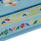 vidaXL - Salontafel - handbeschilderd - massief - mangohout - turquoise