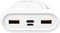 Silicon Power QS15 - Powerbank 20000mAh - 2x USB-A / USB-C - Wit