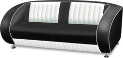 Bel Air Retro Bank SF-02CB Zwart