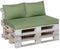 Madison - Lounge Basic green - 120x80 - Groen