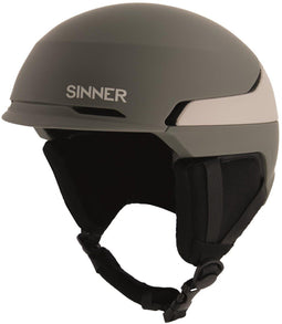 SINNER ZERMATT - Unisex Skihelm - Triple In-Mould technologie - Matte Moss Green - Maat L (59-62 cm)