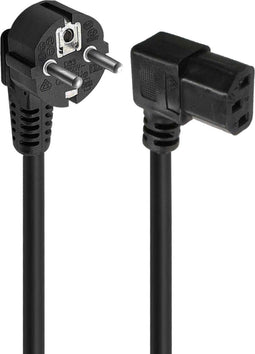 Ewent EC1910 - Voedingskabel C13 - 1,8 m - Zwart