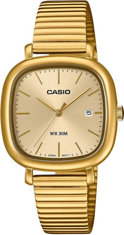 Casio Casio Collection LTP-B166G-9AVEF - Polshorloge - Staal - Goudkleurig - Ø 30 mm