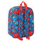 Kinderrugzak Spider-Man Rood Marineblauw 22 x 27 x 10 cm 3D