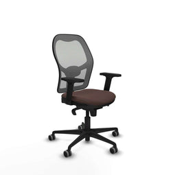 Piqueras y Crespo 2D036G0 - Gaming stoel - Hoogteverstelbaar - Grijs Donkerbruin