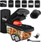 Cavos Mandoline - Groentesnijder - 16-in-1 Multifunctionele RVS Snijder - Zwart