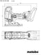 Metabo STA 18 LTX 100 - Accu decoupeerzaag - 550-2800rpm - Zaaglengte 22mm - Max. zaagdikte 100mm