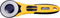 Olfa RTY-3/G - Roterend mes 60mm - Geel zwart