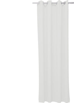 Today - Kant en Klaar Gordijn - Met ringen - Lichtdoorlatend - 140 x 240cm - Krijt - Wit