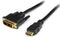 StarTech HDDVIMM50CM - HDMI-naar-DVI-D-kabel 0,5 m - M/M - Zwart