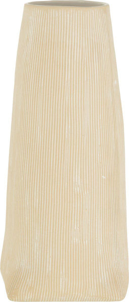 J-Line vaas Maria Lang - keramiek - wit - small