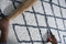 Lorena Canals - vloerkleed Bereber Crisscross - 140 x 210 cm