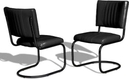 Bel Air Retro Eetkamerstoel CO-28 LTD Full Black