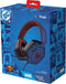Trust GXT492SM Carus - Gaming Headset - 50mm drivers - Blauw Rood