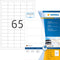 HERMA 4810 - Zelfklevend printerlabel - 38.1X21.2MM - Wit (6500 stuks)