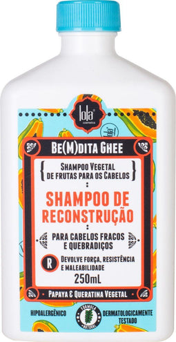 Lola Cosmetics Be(m)dita Ghee Reconstructive Papaya & Bacuri Shampoo 100 g