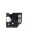 D1 standaard labels wit-zwart 9mm