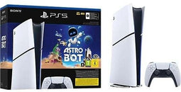 Sony PlayStation 5 Slim - Console bundel - 1TB opslag met ASTRO BOT - Wit Zwart