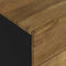 vidaXL - Nachtkastje - 50x33x62 - cm - massief - mangohout - en - bewerkt - hout