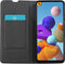 iMoshion Hoesje Geschikt voor Samsung Galaxy A21s Hoesje Met Pasjeshouder - iMoshion Slim Folio Bookcase - Donkerblauw