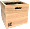Vinyl Record Box - 12- Natural Oak - LP Storage Box